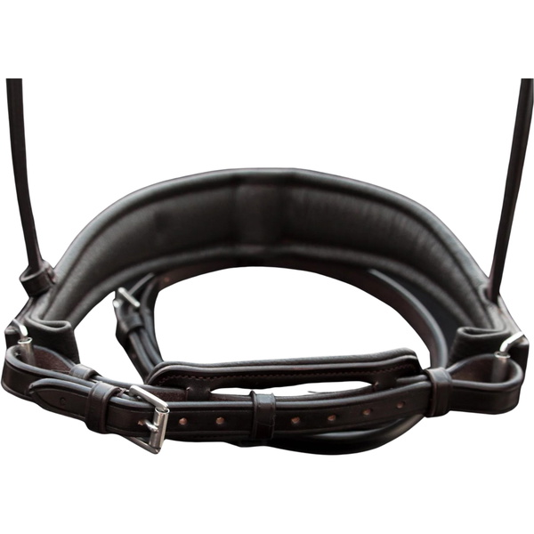 Henry James Dressage Crank Noseband NB-3HJ - Brown
